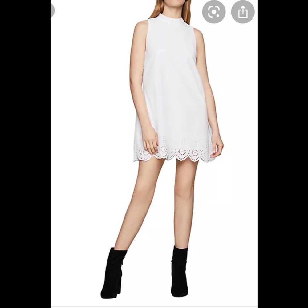 NWOT BCBG white dress